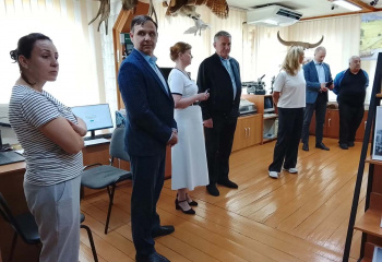 Музей посетил Герой Российской Федерации Юрий Леонидович Воробьев