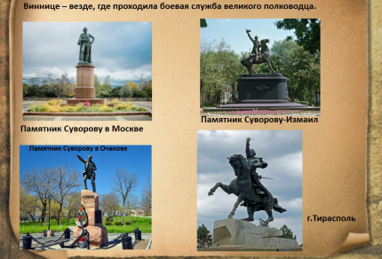 Великий полководец А.В.Суворов